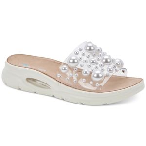 Aqua College Women's Allura Waterproof Slides white size 8.5